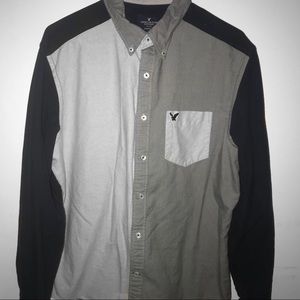American eagle button up shirt